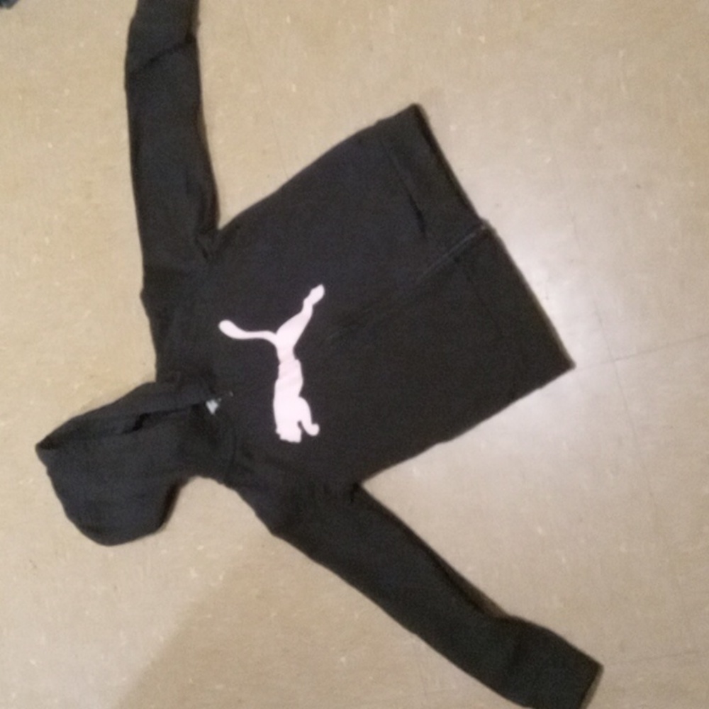 Kid's puma sweat jacket